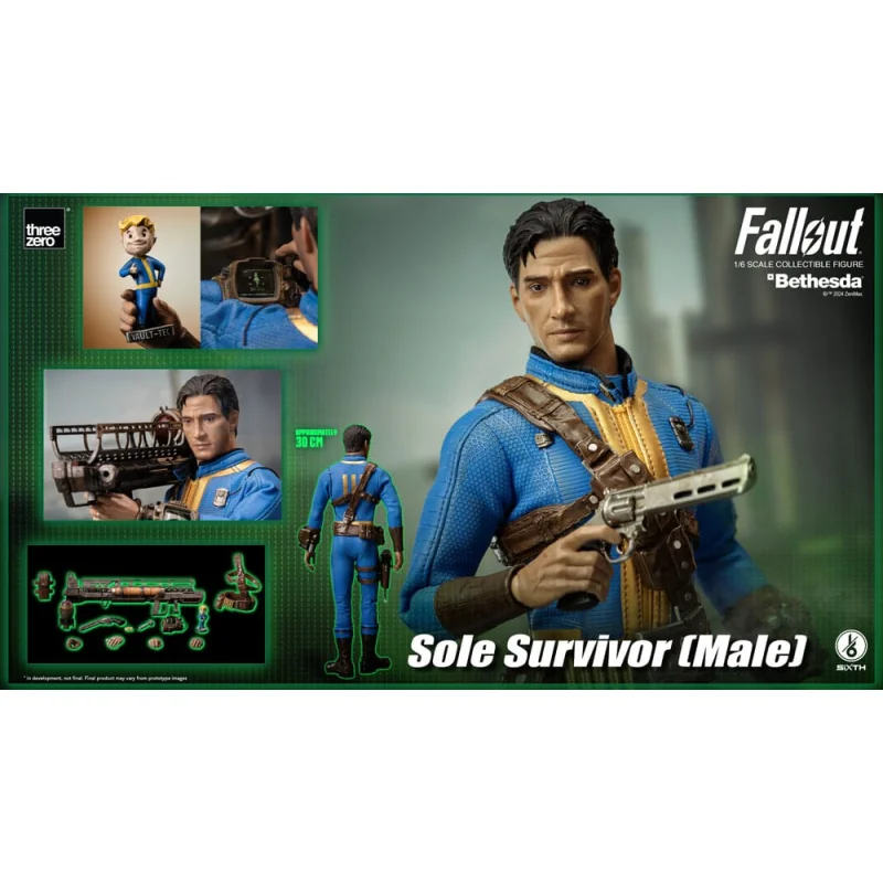 Fallout Figure FigZero 1/6 Sole Survivor (Male) 31 cm