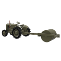 THUNDER MODEL: 1/72; US Case VAI Tractor 2 kits edition + Le Tourneau Compaction Roller and VAC conversion Military model kit