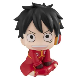 Look Up One Piece Monkey D. Luffy Ver. Future Island Egghead + Gift Figurine 