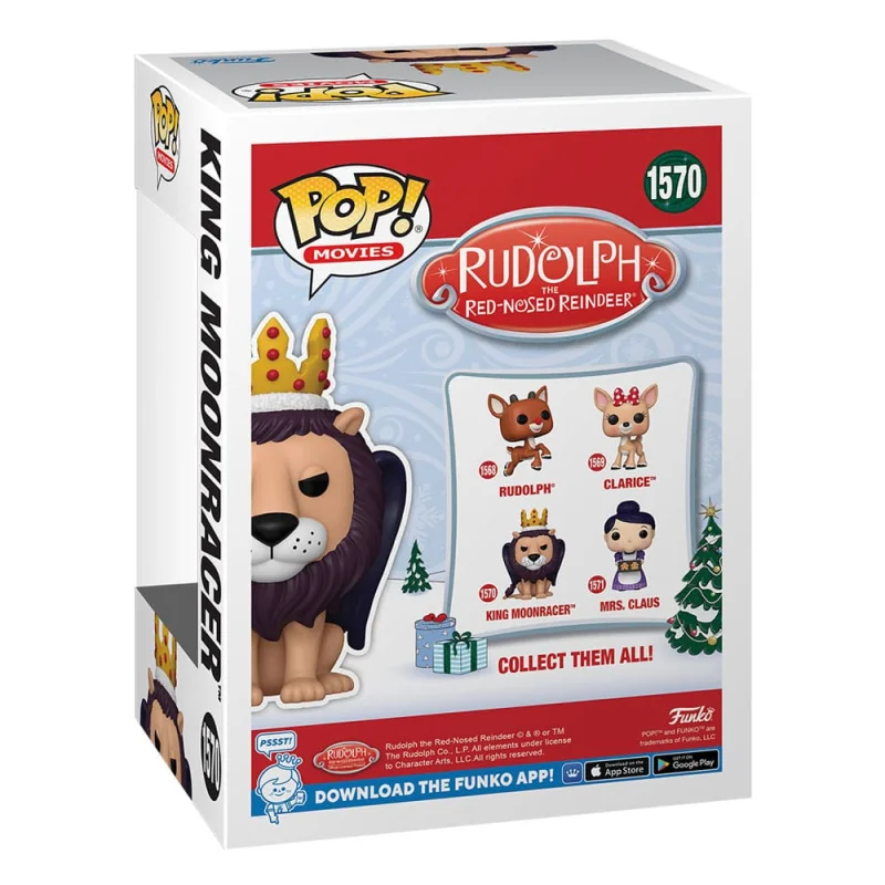 Rudolph, the little red-nosed reindeer POP! Movies Vinyl figure King Moonracer Funko