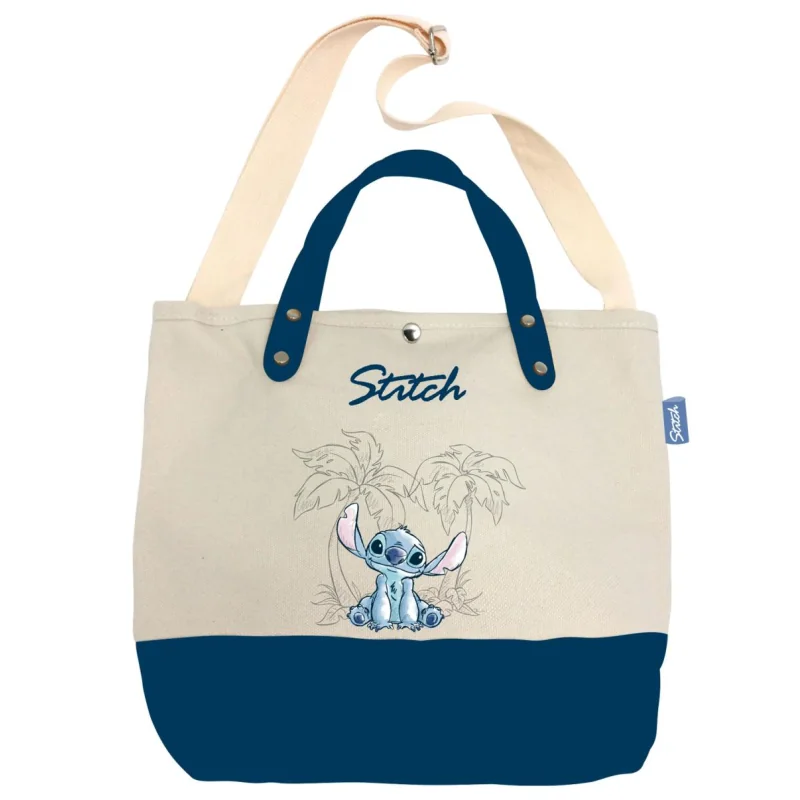 STITCH - Ohana & Blue - Large Canvas Bag 