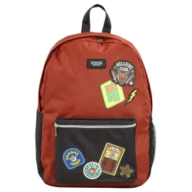 Stranger Things Nylon Patch Backpack Bag 