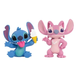 Lilo & Stitch pack 2 figures Angel & Stitch 7 cm Figurine 