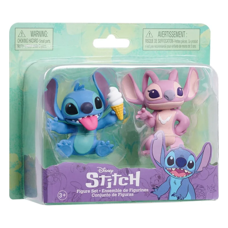 Lilo & Stitch pack 2 figures Angel & Stitch 7 cm Figure