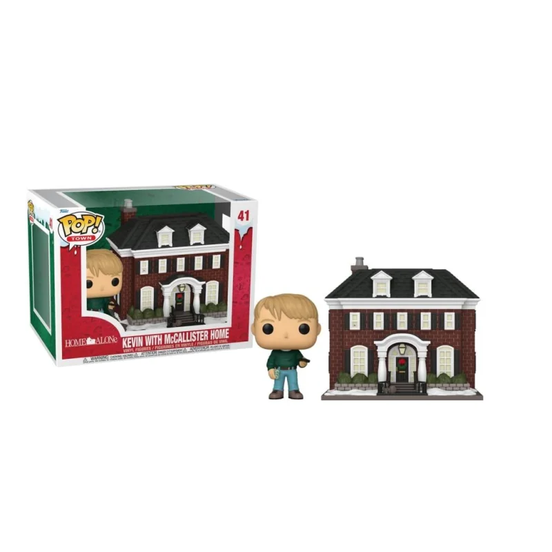 Home Alone - POP TOWN N° 41 - Kevin with Maison Pop figure 