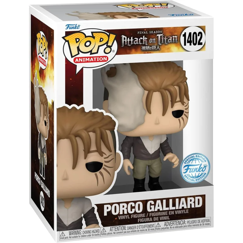 Attack on Titan POP! Animation Vinyl figure Porco Galliard Pop figures