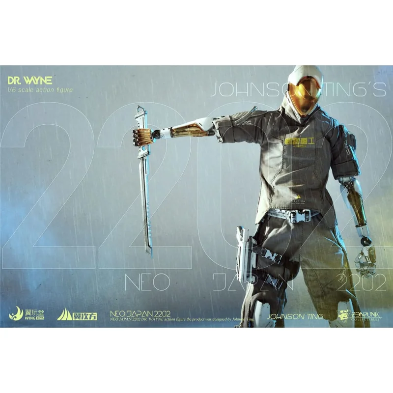 Neo Japan 2202 - 1/6 Dr. Wayne (Castor Version)