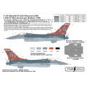 F-16C Wisconsin ANG 176th FS 50th Anniversary FabScale Studio