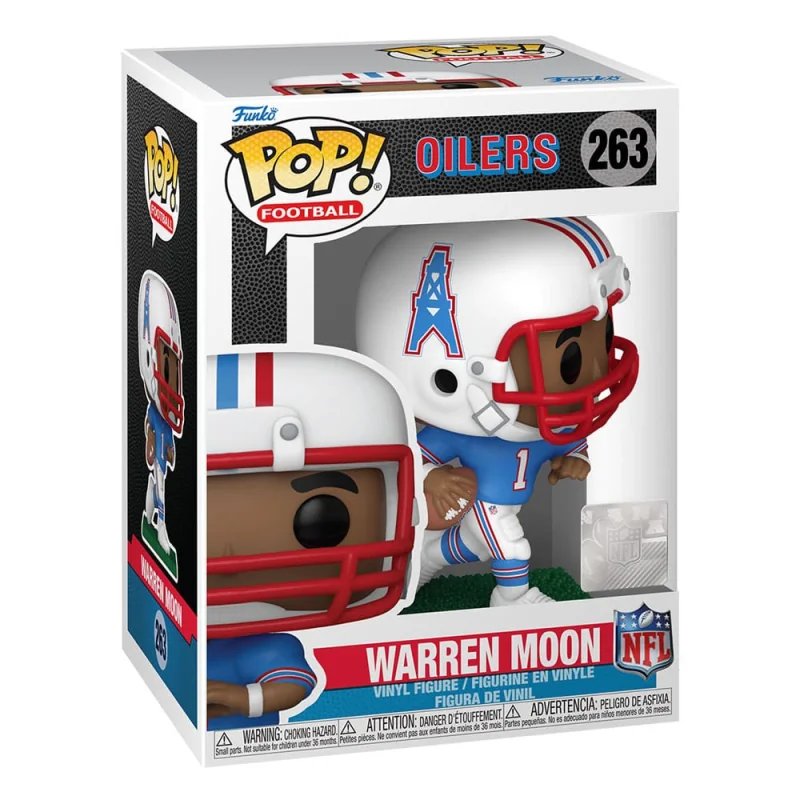 NFL: Legends POP! Sports Vinyl Figure Oilers- Warren Moon 9 cm Figure