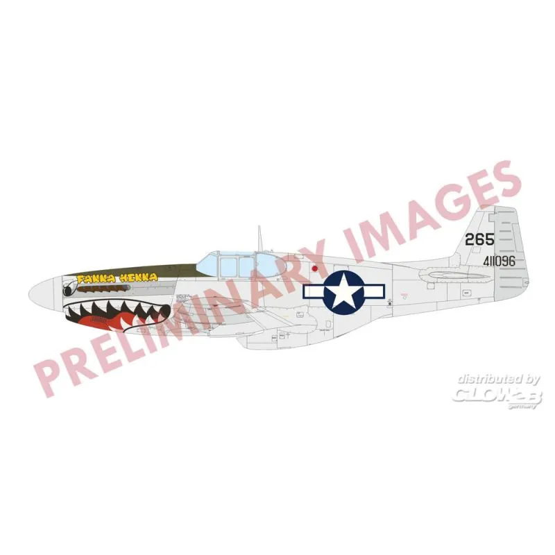 P-51B/C Mustang w/ dorsal fin EDUARD-PROFIPACK