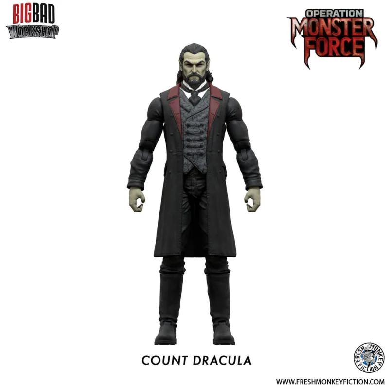 Operation: Monster Force figure 1/12 Count Dracula 15 cm Figurine 