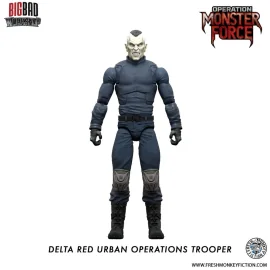 Operation: Monster Force action figure 1/12 Delta Red Urban Operations Trooper 15 cm Figurine 