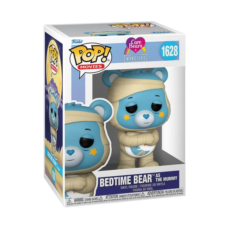 Care Bears x Universal Monsters POP! Vinyl figurine Bedtime Bear as The Mummy 9 cm Pop figures