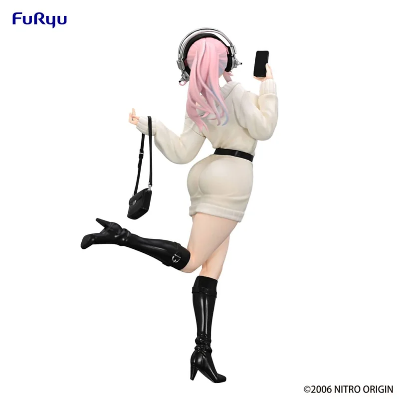 Super Sonico PVC statuette Trio-Try-iT Winter Memory Ver. 21cm Furyu