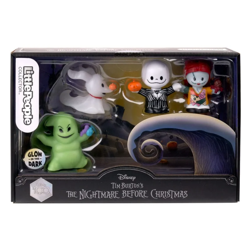 The Nightmare Before Christmas Fisher-Price Little People Collector 7 cm Minifigures 4-Pack Figure