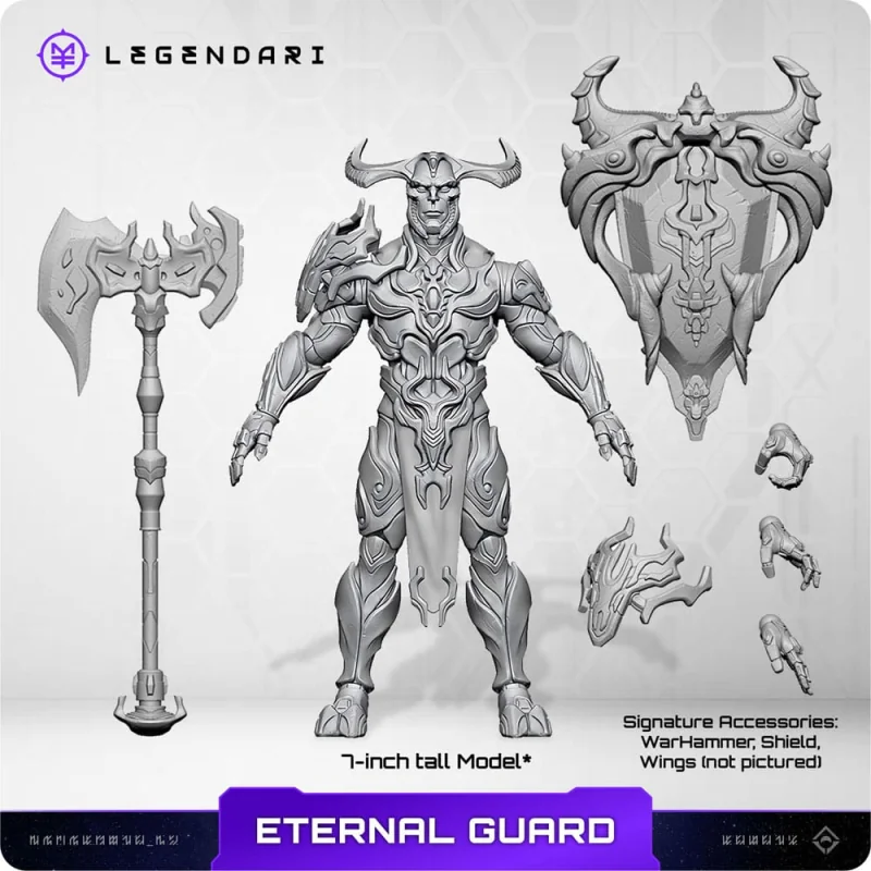 MT-LGND-EG05 Legendari figure 1/10 Eternal Guard 18 cm