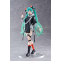 Hatsune Miku Wonderland PVC Statuette Fashion Punk Ver. 18cm Figure