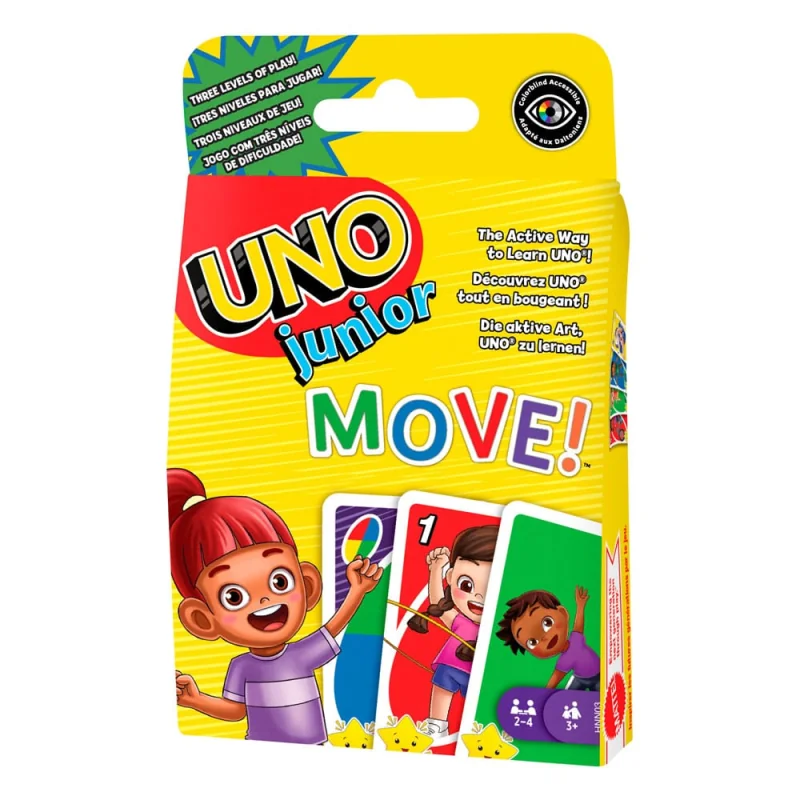 UNO Junior Move! Card Games 