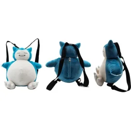 POKEMON - Snorlax - Plush Backpack 35cm Bag 