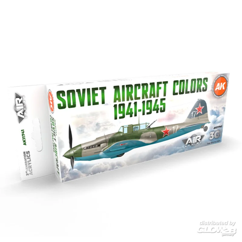 Soviet Aircraft Colors 1941-1945 SET 3G Paint 