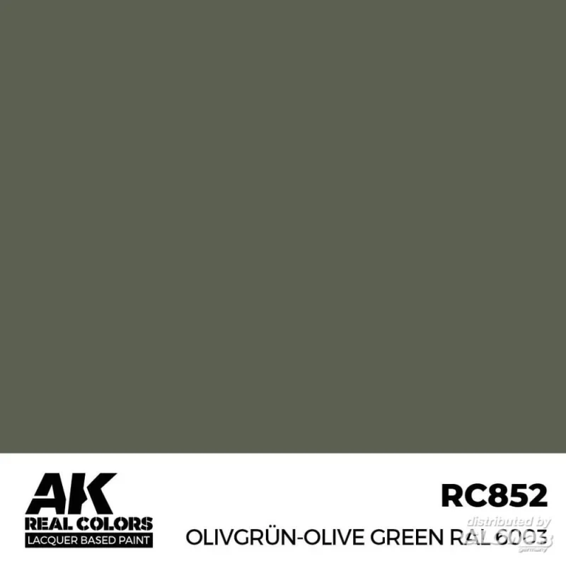 Olivgrün-Olive Green RAL 6003 17 ml. Paint 