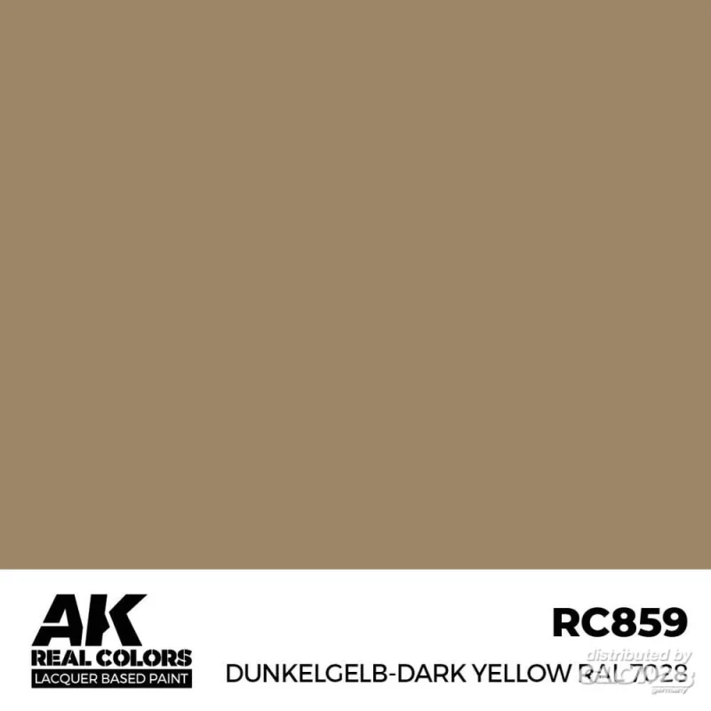 Dunkelgelb-Dark Yellow RAL 7028 17 ml. Paint 