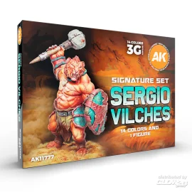 SIGNATURE SET SERGIO VILCHES SET (Miniature Shimbarashe- Yedharo Model included) Paint 