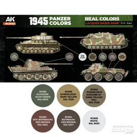 1945 Panzer Colors SET Paint 