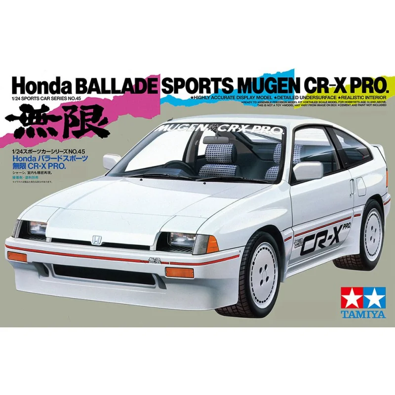 Honda Ballade Sports Mugen Model car kit