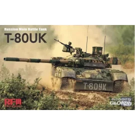 T-80UK Russian MBT Model kit 