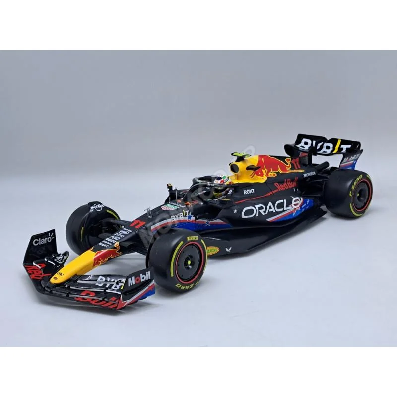 RED BULL F1 RB19 TEAM ORACLE RED BULL RACING 11 SERGIO PEREZ GRAND PRIX AUSTIN 2023 4TH Die-cast 