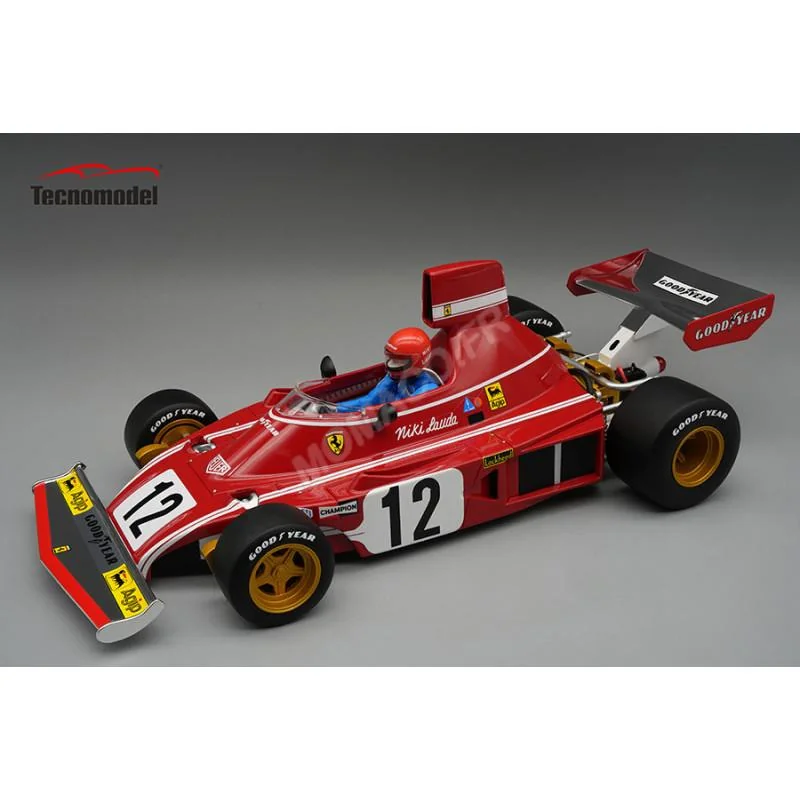 FERRARI 312 B 3 12 NIKI LAUDA SPANISH GRAND PRIX 1974 1ST WITH FIGURE Die-cast 