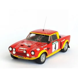 FIAT 124 ABARTH RALLYE 4 MARKKU ALEN/ILKKA KIVIMÄKI RALLYE DU PORTUGAL 1975 1ST Die-cast 