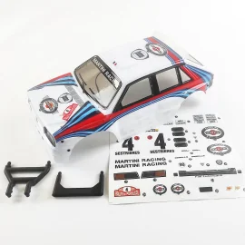 Electric car part Lancia Delta body for Stinger track 1:14 