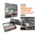 AK INTERACTIVE: GERMAN PANZERGRENADIER DIVISION EUROPE - Wargame Starter Set (10 Colors + Exclusive Figure German Machine Gunner