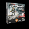 AK INTERACTIVE: GERMAN PANZERGRENADIER DIVISION EUROPE - Wargame Starter Set (10 Colors + Exclusive Figure German Machine Gunner