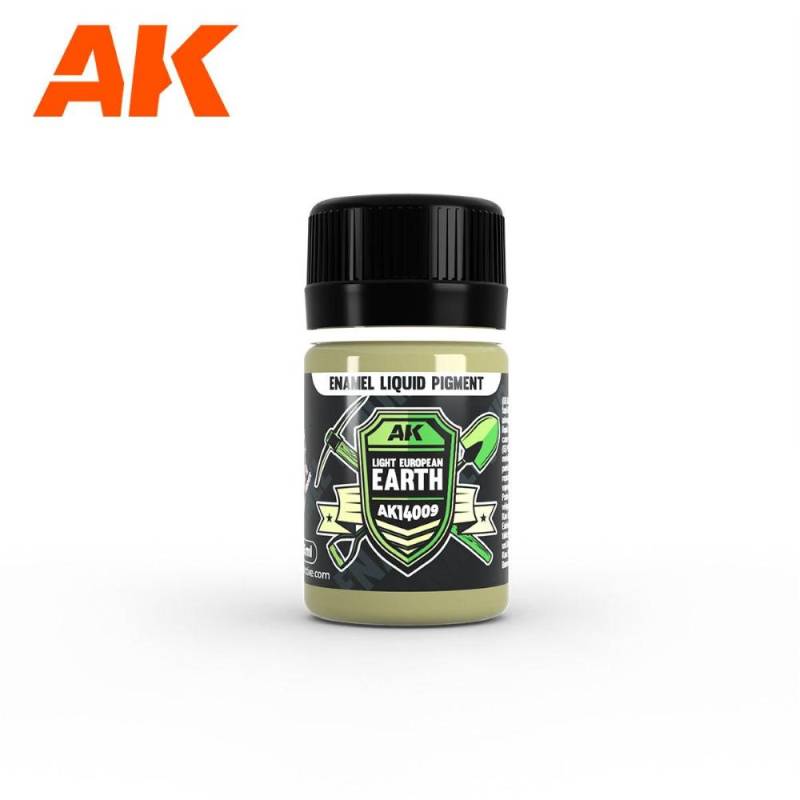 AK INTERACTIVE: Light European Earth - Liquid Pigment 35ml 