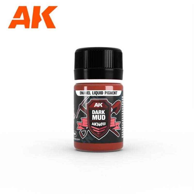 AK INTERACTIVE: Dark Mud - Liquid Pigment 35ml 