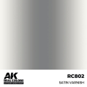 AK INTERACTIVE: Real Colors Satin Varnish 17 ml. Varnish and auxiliary