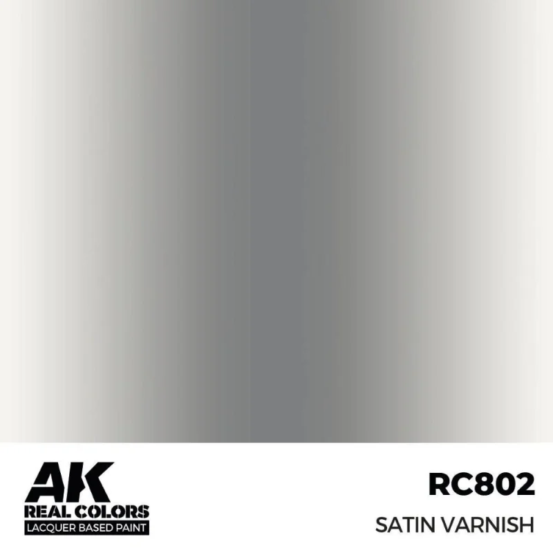 AK INTERACTIVE: Real Colors Satin Varnish 17 ml. Varnish and auxiliary