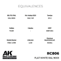 AK INTERACTIVE: Real Colors Flat White RAL 9003 17 ml. AK Interactive