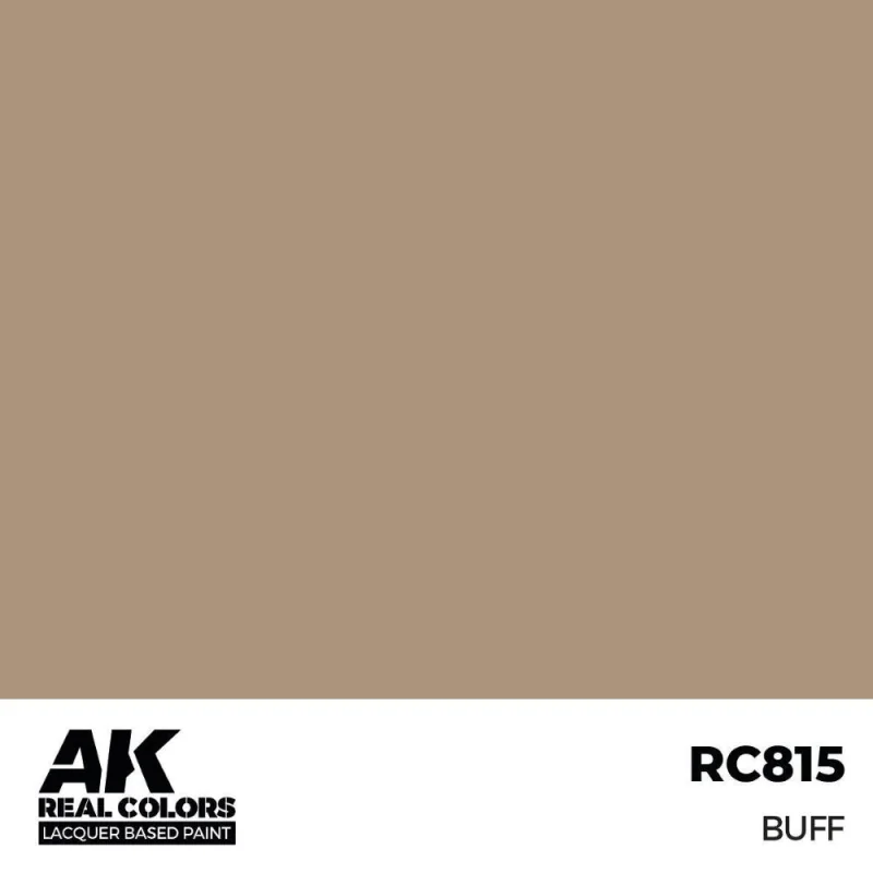 AK INTERACTIVE: Real Colors Buff 17 ml. Acrylic model paint