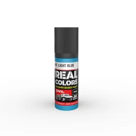 AK INTERACTIVE: Real Colors Light Blue 17 ml. Paint 