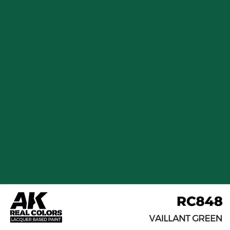 AK INTERACTIVE: Real Colors Vaillant Green 17 ml. Acrylic model paint