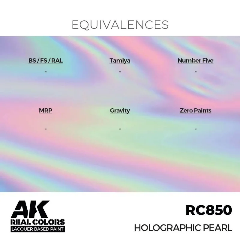 AK INTERACTIVE: Real Colors Holographic Pearl 17 ml. AK Interactive