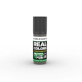 AK INTERACTIVE: Real Colors No.9/No.22 Olive Drab (WWII) 17 ml. Paint 