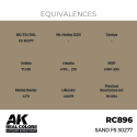 AK INTERACTIVE: Real Colors Sand FS 30277 17 ml. AK Interactive