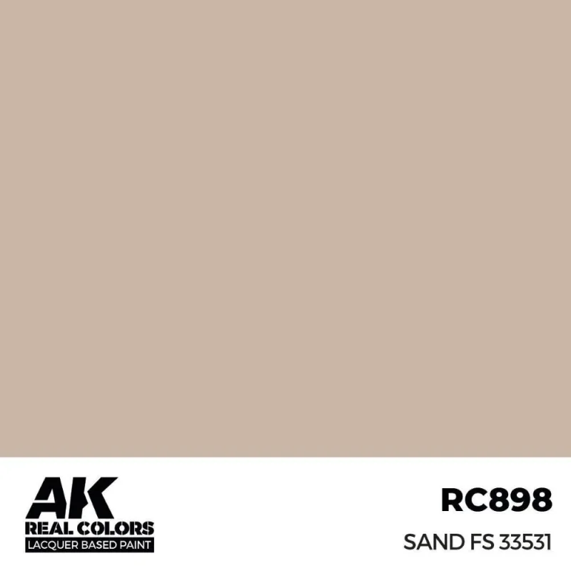 AK INTERACTIVE: Real Colors Sand FS 33531 17 ml. Acrylic model paint