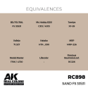 AK INTERACTIVE: Real Colors Sand FS 33531 17 ml. AK Interactive