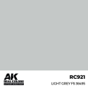 AK INTERACTIVE: Real Colors Light Grey FS 36495 17 ml. Acrylic model paint